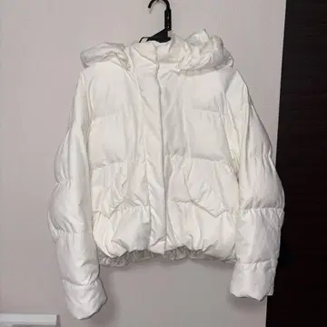 Heather 화이트 다운 자켓