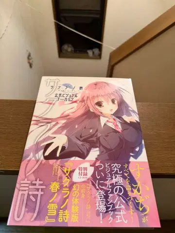 사쿠라노 시 벚꽃 숲 위를 나는 공식 비주얼 아카이브 CD 포함