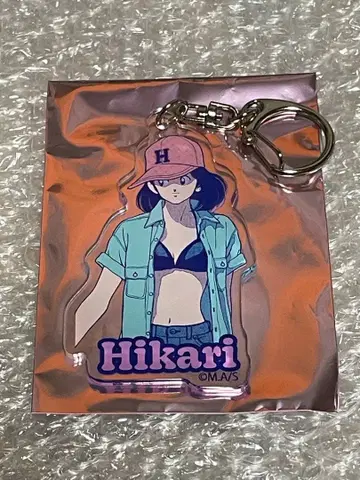 아다치 미츠루전 55주년 히로인 아크릴 참 H2 아메미야 히카리