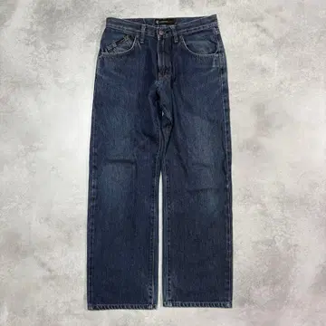 베이직 스트레이트 데님 인디고 심플 캐주얼 스테디셀러