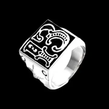 [ A018 ] 반지 남성용 여성용 실버 액세서리 반지 20호