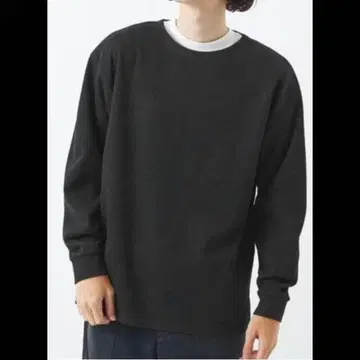 그린 라벨 릴랙싱 멜란지 노카라 티셔츠 M