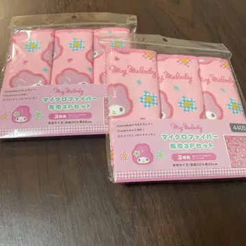 마이멜로디 극세사 행주 3개 세트 x 2