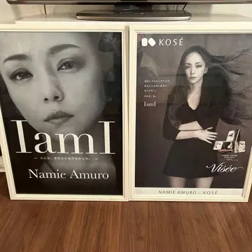 아무로 나미에 KOSE 포스터 2장