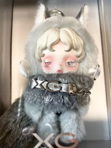 SKULLPANDA XG 봉제 인형 펜던트 일본 한정판