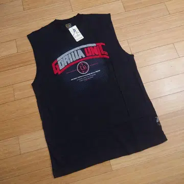 새상품 G-Unit 탱크탑 슬리브리스 블랙 와펜 로고 90s