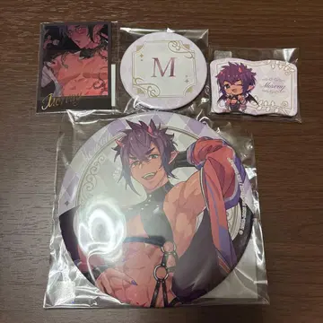 NU:카니발 모르피스 복권 캔뱃지 캔 거울 브로마이드 세트