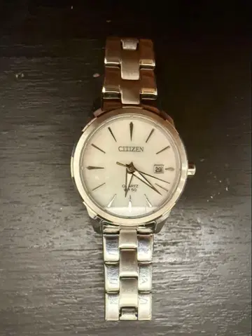 CITIZEN 쿼츠 여성용 손목시계 실버