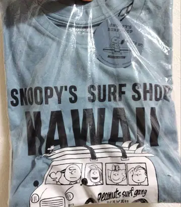 스누피 서프샵 티셔츠 S 사이즈 하와이