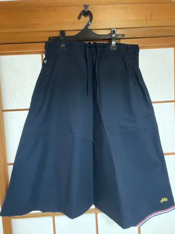 SOU SOU 네이비 사루엘 팬츠