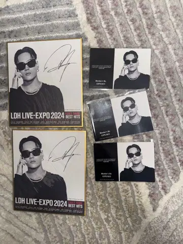 TJBB LDH EXPO 로또 NOSUKE 스티커, 색지