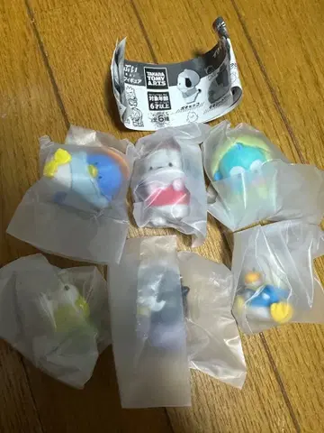 산리오 하피단부이 멋진 후드티 피규어 컴플리트 전 6종