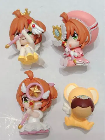 카드캡터 사쿠라 Hide&Seek 숨바꼭질 피규어 전 4종 세트