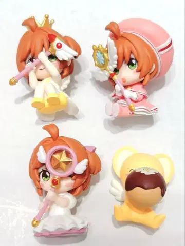 카드캡터 사쿠라 Hide&Seek 숨바꼭질 피규어 전 4종 세트