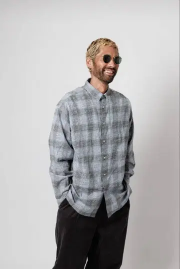 WAX Brushed check shirts 색스