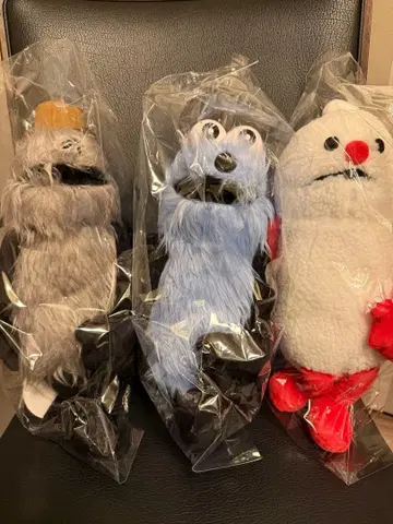 퍼펫 순순 팝업 스토어 봉제 인형 논논 존존 3체 세트