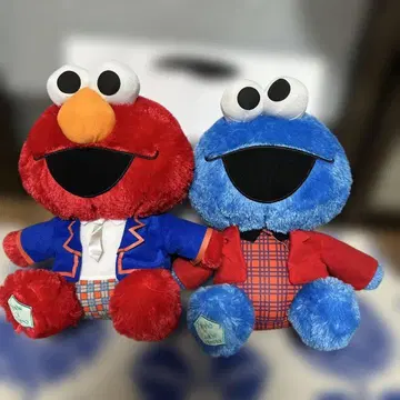 엘모와 쿠키 몬스터 SHINee 샤이니 봉제 인형