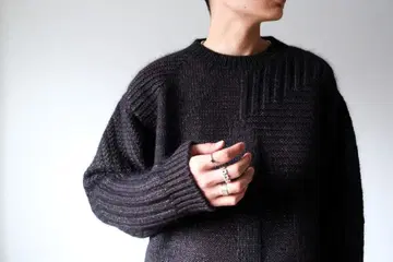 amachi woodflame 니트 브라운