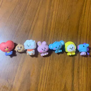 BT21 모니터 피규어 피규어 7체 세트
