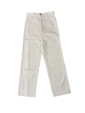 M_ 화이트 스트레이트 데님