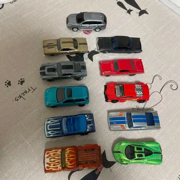 미니카 12대 세트 다색