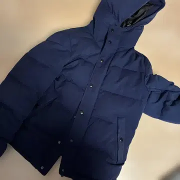 다운 자켓 네이비