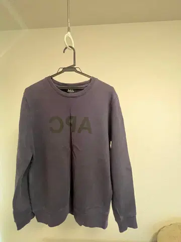 A.P.C. 로고 맨투맨 M 사이즈