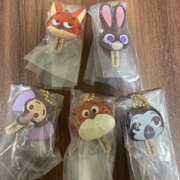 주토피아 아이스캔디 참 5종 세트