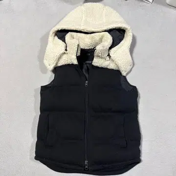 AZUL by moussy 후드 부착 다운 베스트 S 사이즈