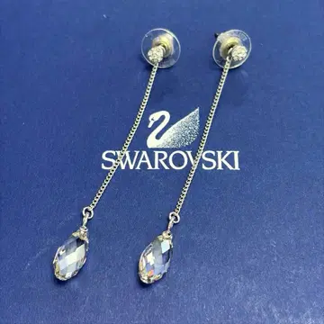 코18/스와로브스키/스와로브스키/귀걸이/롱 귀걸이/티어드롭