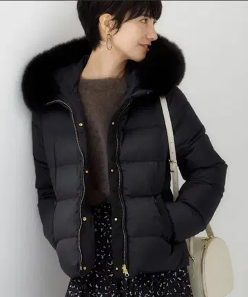 리버서블 그린 다운 자켓