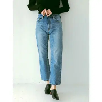 Ungrid 빈티지 스트레이트 데님 팬츠