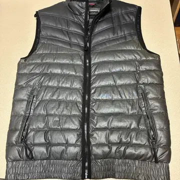 ZARA MAN DENIM 그레이 다운 베스트 M