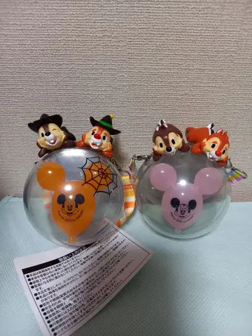 디즈니 리조트 칩앤데일 미키 벌룬 수베니어 케이스 세트