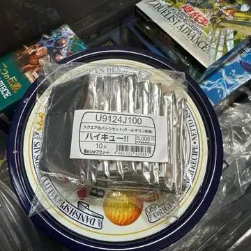 하이큐 스퀘어 캔뱃지 세븐넷 한정판 쿨다운 판권 10개입