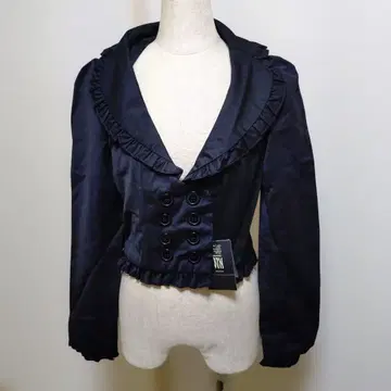 BPN 블랙 프릴 자켓