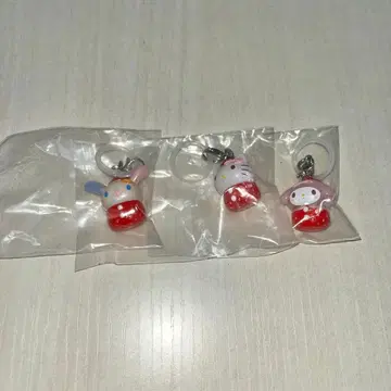 산리오 딸기 메지루시 액세서리 우사하나, 키티, 마이멜로디