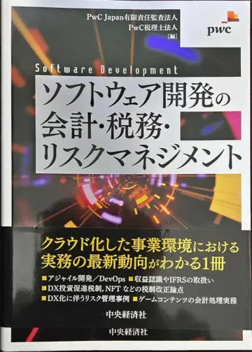 소프트웨어 개발의 회계 세무 리스크 관리 (중앙경제사)