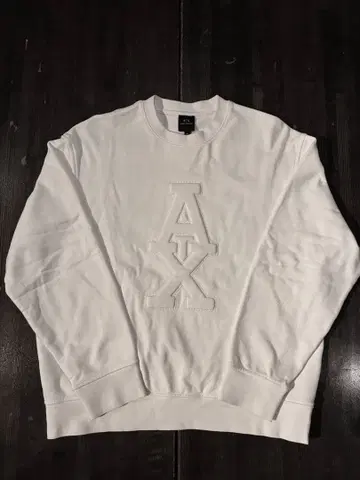 Armani Exchange 화이트 맨투맨 M