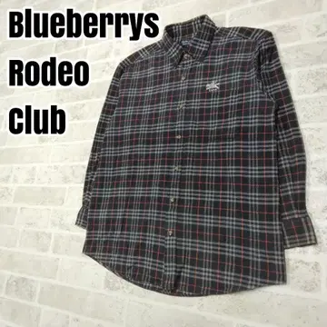 Blueberrys RODEO CLUB 체크 셔츠 L 사이즈 남성용