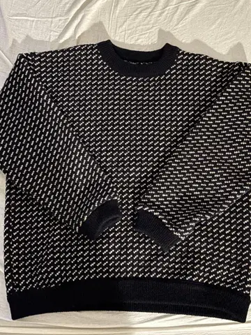 L.L.Bean X-LARGE 니트/스웨터 네이비 화이트