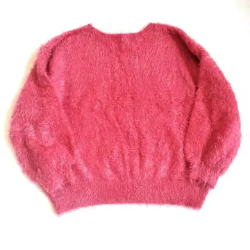 niko and - 니코앤드 샤기 니트 빨간색 M 사이즈