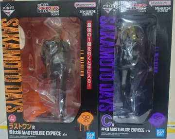 제일복권 사카모토 타로 &카미카마에& 헬만 육지거북 피규어 세트