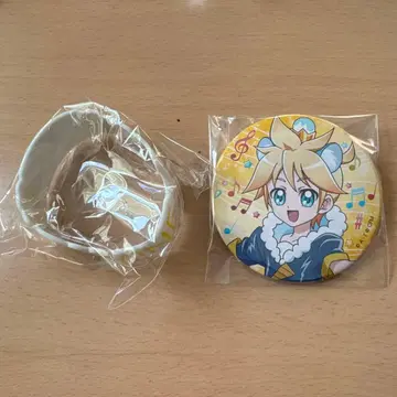 카가미네 렌 러버 밴드 캔뱃지