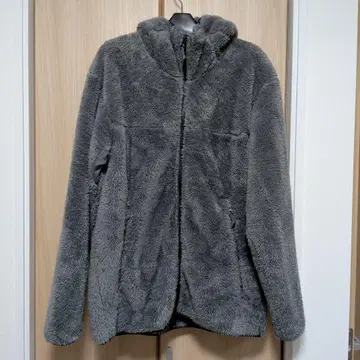 유니클로 방풍 플리스 후드티 XL
