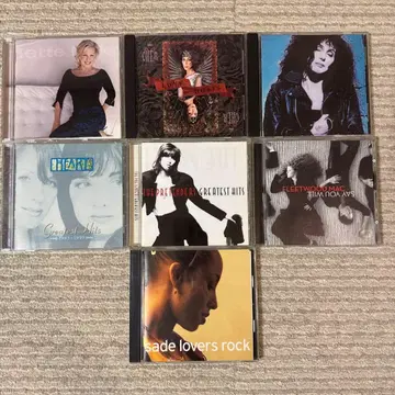 여성 보컬 서양 POP CD 7장 세트