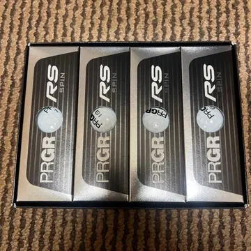 [ 미사용품 ] PRGR RS SPIN 공 4슬리브 화이트2