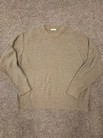 LIDNM 코튼 슬럽 리버서블 니트 L 사이즈