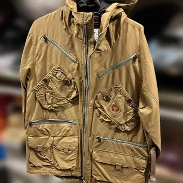 grn outdoor 베이지 마운틴 파카