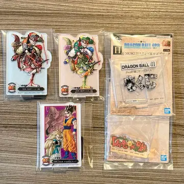 드래곤볼 40주년 제일복권 드래곤볼 H상 F상 5종